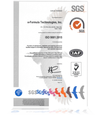 ISO 90001 Quality Management System